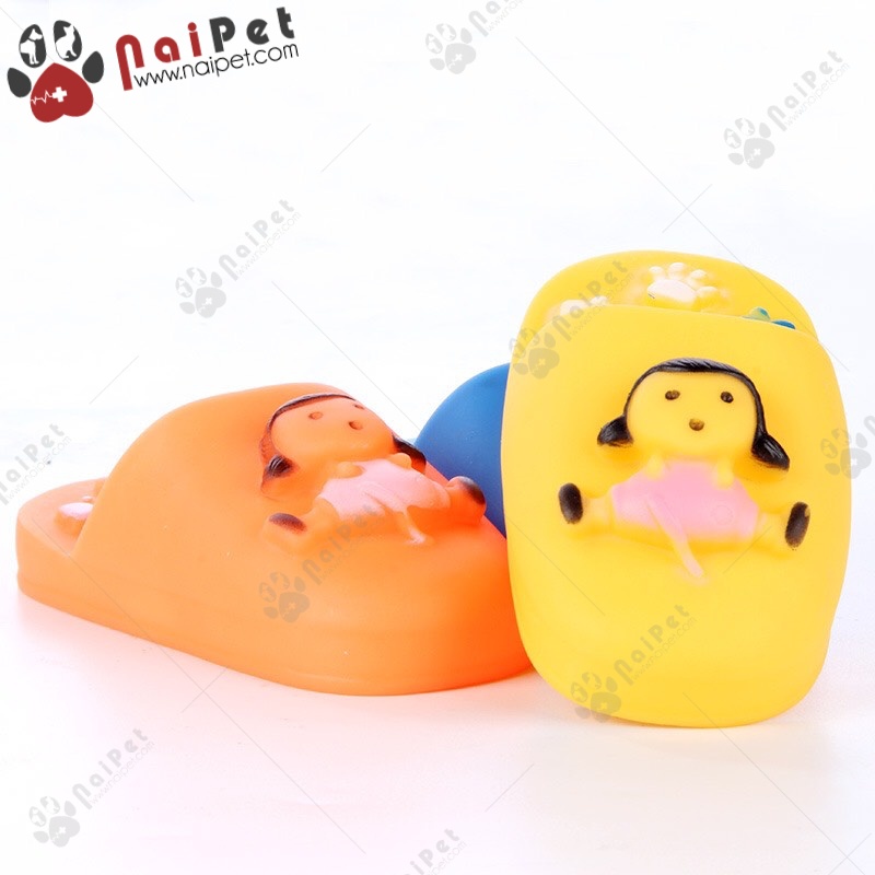 Đồ Chơi Cao Su Chiếc Dép Luyện Tập Răng Cho Thú Cưng