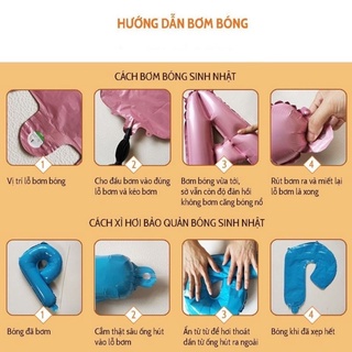 Set trang trí sinh nhật cho bé (ALA: 24)