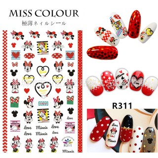 Sticker & Decal dán móng tay nhiều hình độc đáo