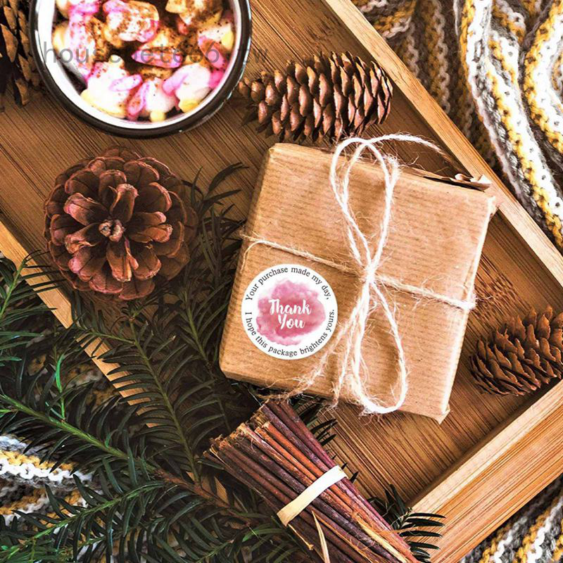 Sticker Dán Bao Thư "Thank You"