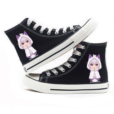 Giày Thể Thao Cổ Cao Anime Re: Zero Rem - Ram | BigBuy360 - bigbuy360.vn