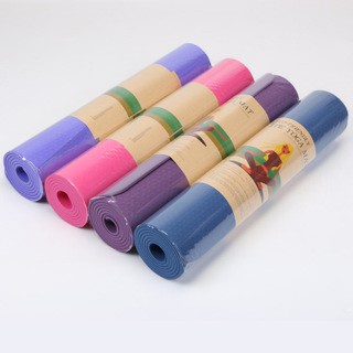 Thanh lý Thảm yoga TPE 8mm và 6mm bị lỗi 1 chút do bị chuột cắn,bị xước và bị đè lằn