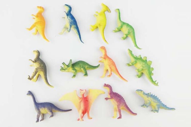 Bộ 12 khủng long 6-8 cm