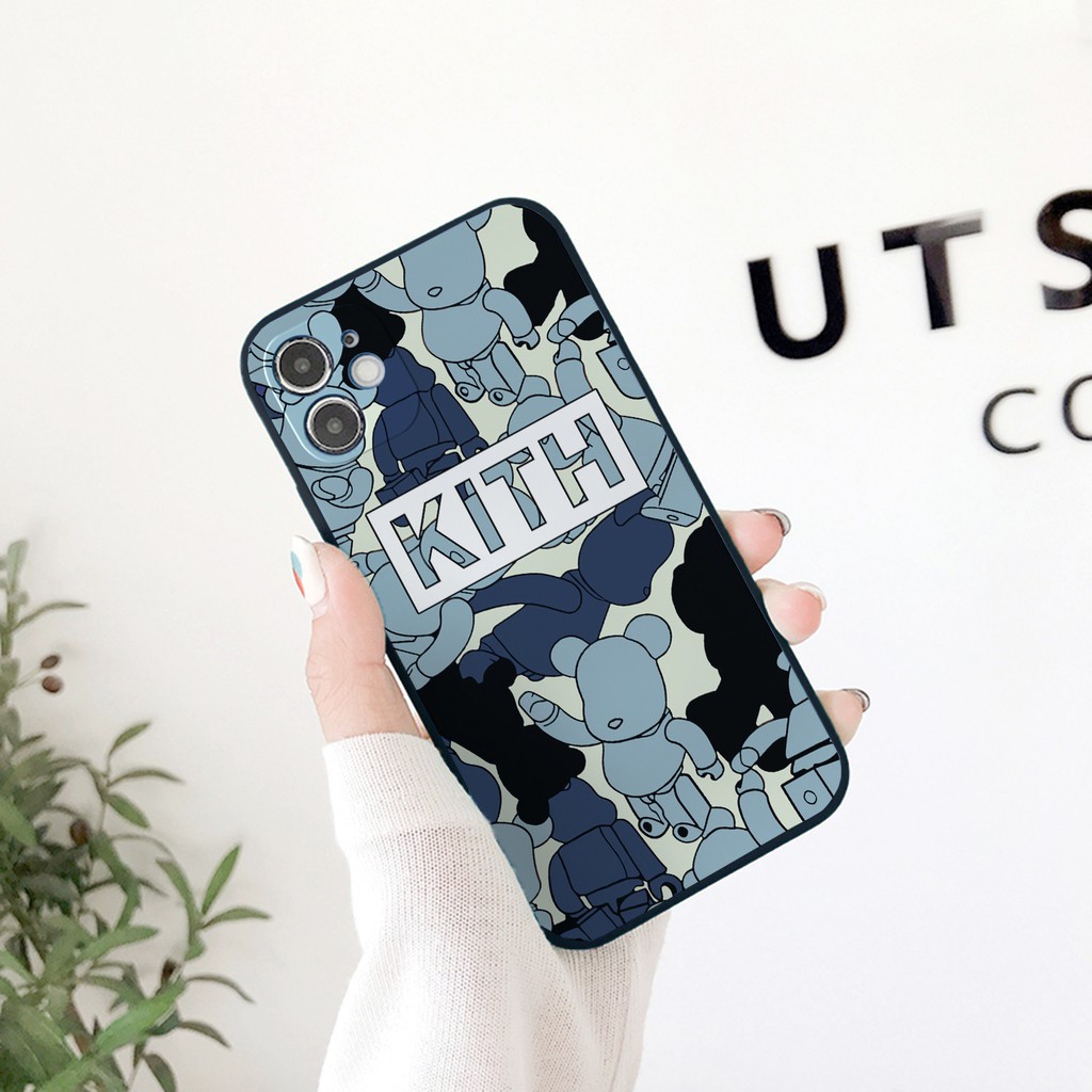 Ốp lưng iphone KITH cạnh vuông 5/5s/6/6plus/6s/6splus/7/7plus/8/8plus/x/xr/xs/11/12/pro/max/plus/promax