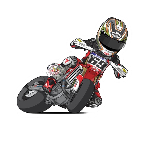 Bộ 40 sticker hình dán Đua xe, đua moto, hình dán racing, hình dán pvc chống nước