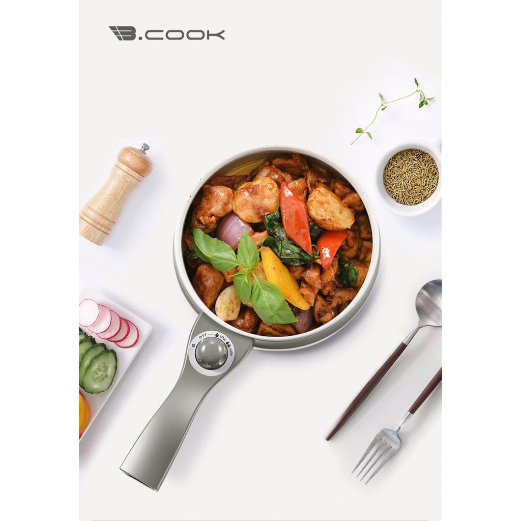 Nồi lẩu mini, nồi đa năng B.COOK - Chính hãng