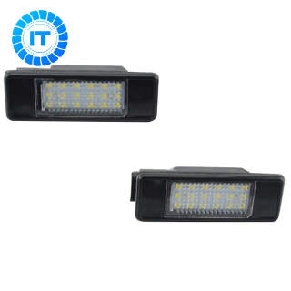 Bộ 2 đèn led chiếu sáng biển số xe peugeot 207 308 citroen