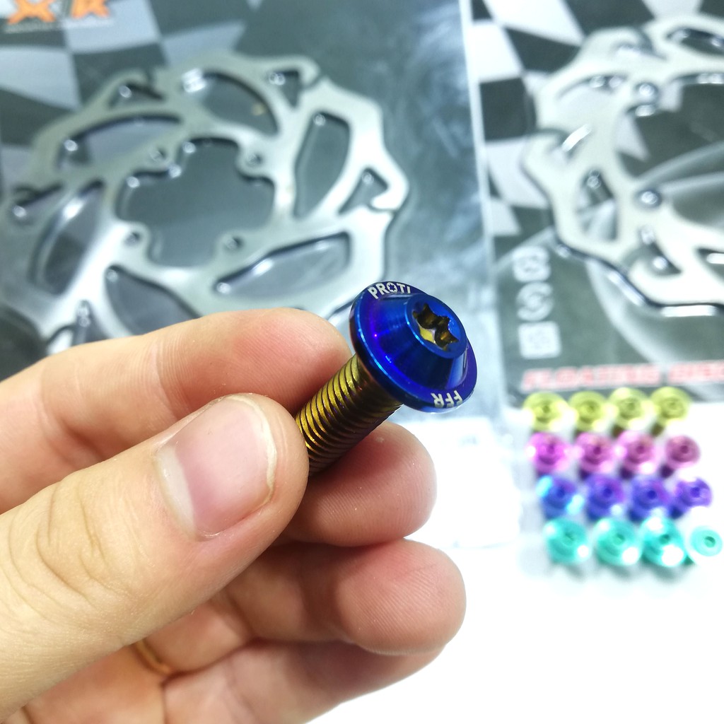 Cặp đĩa thắng trước sau X1r cho xe  Exciter 150 kèm ốc gắn