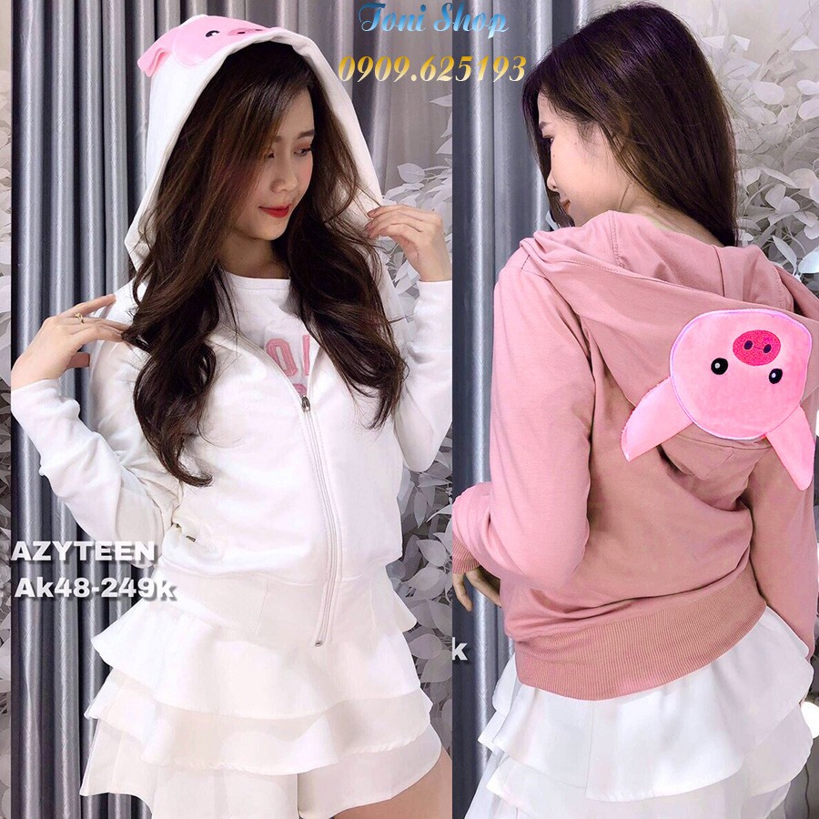 ÁO CHỐNG NẮNG Heo Con [Kèm Ảnh Thật - M80] | BigBuy360 - bigbuy360.vn