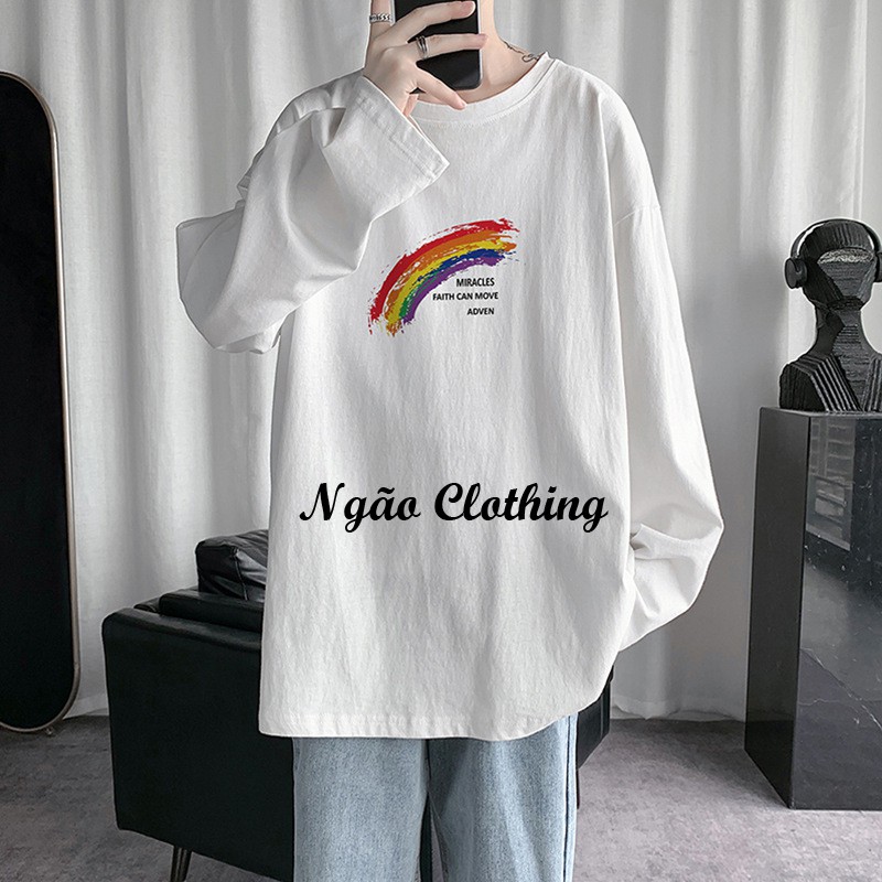 Áo Thu Đông Nam Dài Tay, Không Mũ, Kết Hợp Với Áo Khoác  Hot Trend Phong Cách Hàn Quốc – Ngão Clothing HDN04