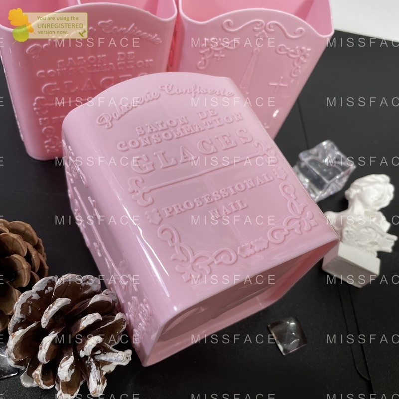 Hộp Hồng đựng dụng cụ nail cao cấp