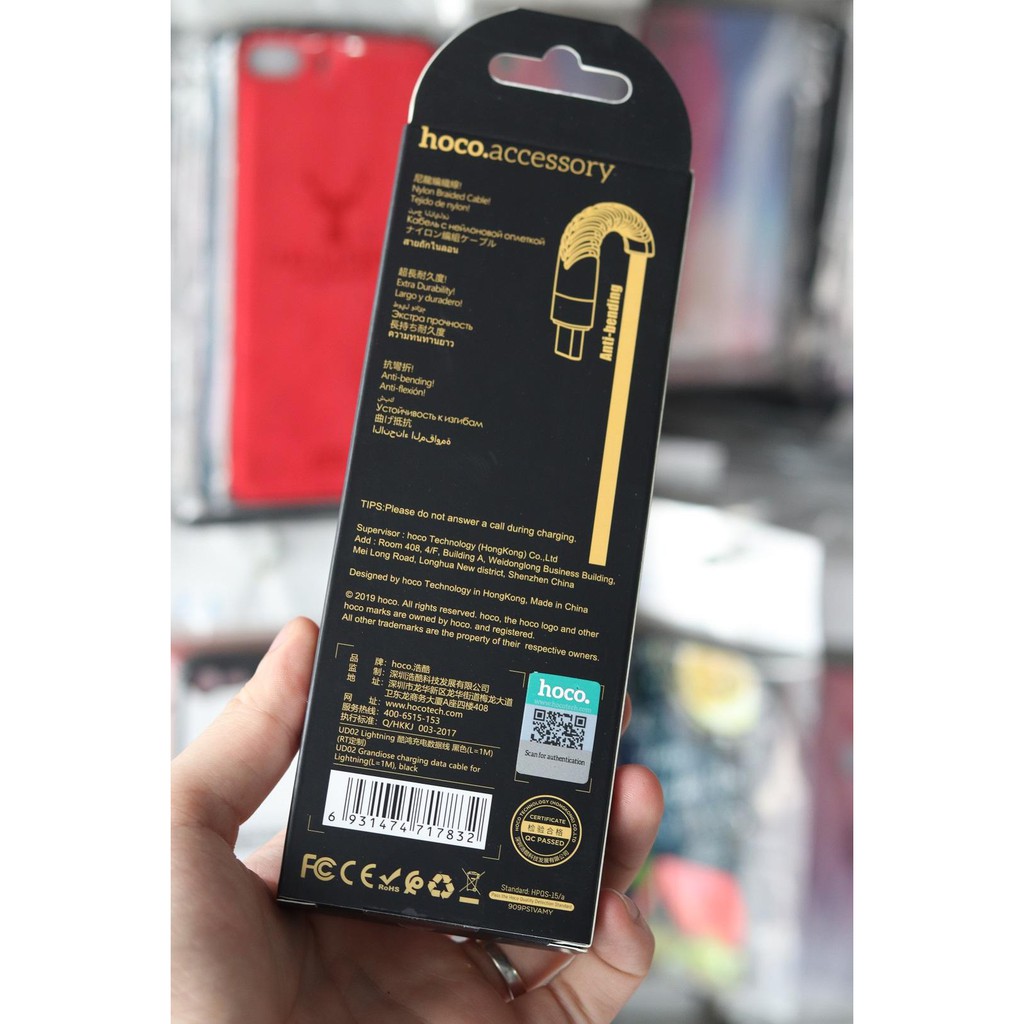 Cáp Sạc Nhanh 3A Hoco cáp sạc cao cấp dành cho IP,máy tính bảng táo