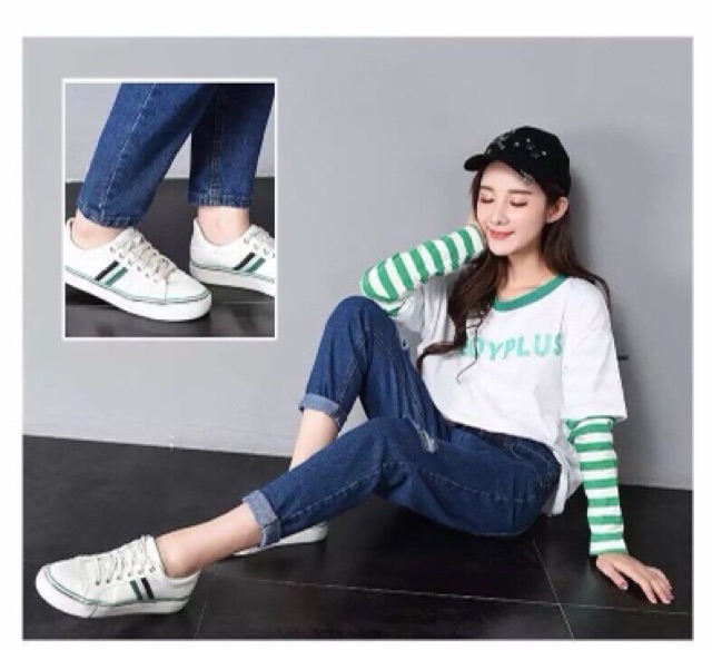 [CÓ SIZE ĐẠI] Quần Jean Baggy Boyfriend rách gối. hình chụp thật 100% kèm feedback | BigBuy360 - bigbuy360.vn