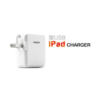 Sạc điện thoại PISEN Dual USB Ipad Charger 2.4A