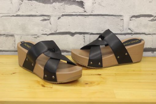 Dép đế xuồng 7cm xuất