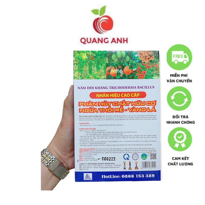 [FreeShip] Nấm Đối Kháng Trichoderma Bacillus, Nấm Tricoderma - Gói 1Kg