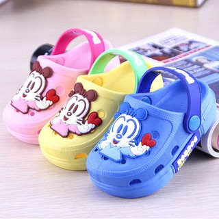 Giầy Sục Có Quai Hình Micky Cực Chất Cho Bé trai và bé gái