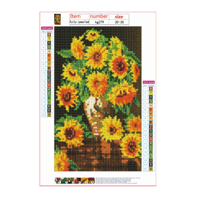 QQ Bộ Tranh Đính Đá 5D Họa Tiết Hoa Phong Cảnh Độc Đáo Trang Trí Nhà Cửa