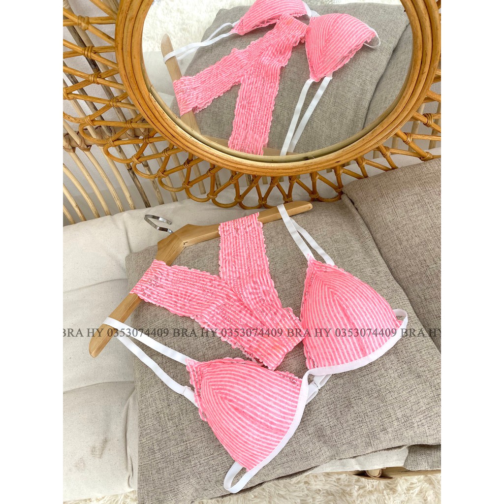 Đồ lót nữ sexy vải ren cao cấp siêu bền thoáng khí BRAHY 047