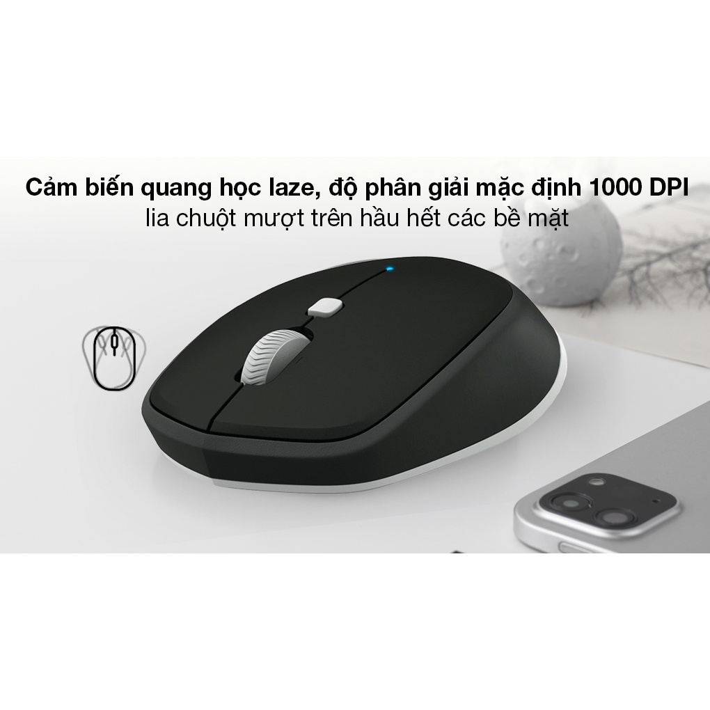 [Hỏa Tốc - HCM] Chuột Không Dây Bluetooth LOGITECH M337 | Hàng Chính Hãng | Bảo Hành 12 Tháng | LSB Store