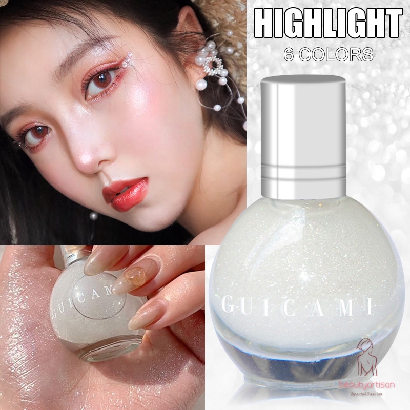 Face Body Makeup Liquid Highlighter Illuminators Cosmetics Brighten Skin for Women