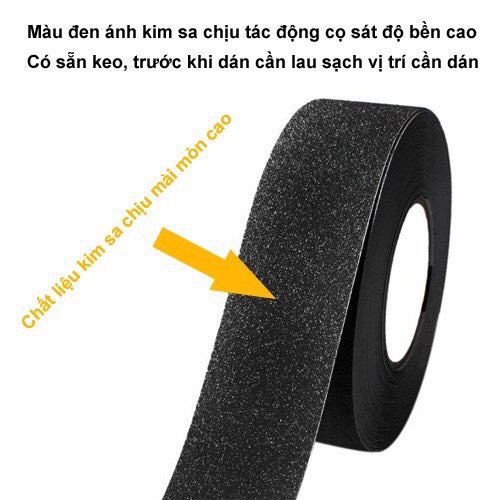 Băng keo nhám băng dính chống trượt cầu thang