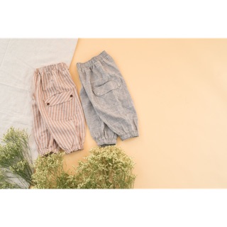 Quần linen style Hàn Quốc cho bé