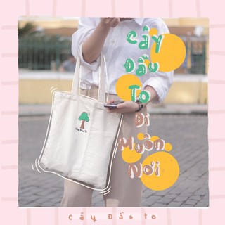 Túi Tote Cây Đầu To - Canvas Bag