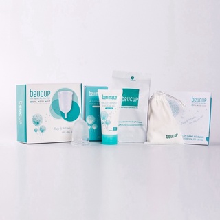 ✅Cốc Nguyệt San BeUcup Silicol Y Tế Wacker Đức Siêu Mềm, Đạt Chuẩn FDA Hoa Kỳ, Hàng Chính Hãng 👍[Freeship] ❤️