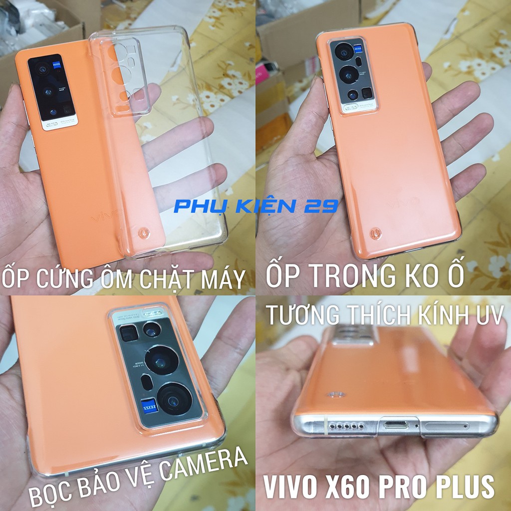 Ốp cứng trong suốt không ố màu Pudini