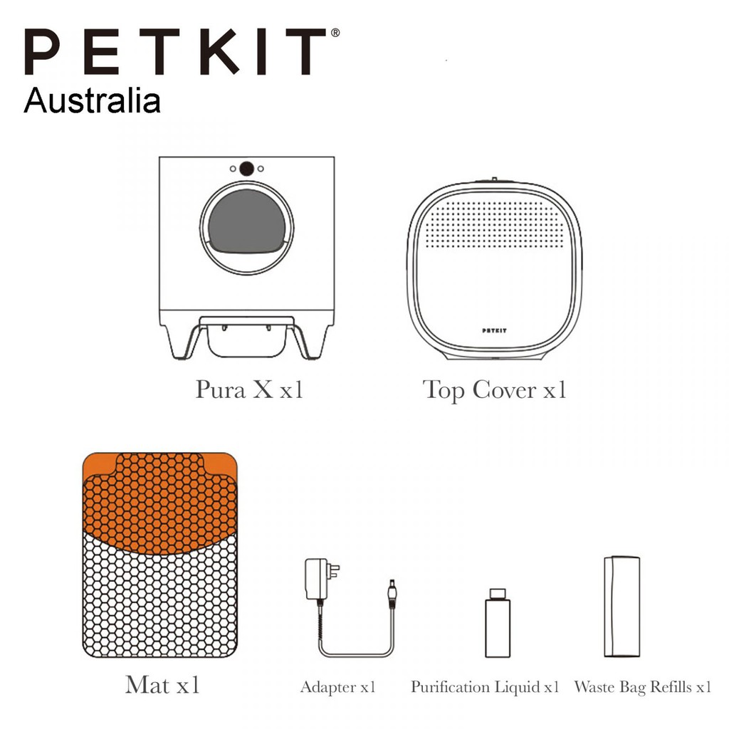 [ PETKIT CHÍNH HÃNG ] PETKIT PURA X - Máy vệ sinh tự động.BẢO HÀNH 1 ĐỔI 1 TRONG 1 NĂM