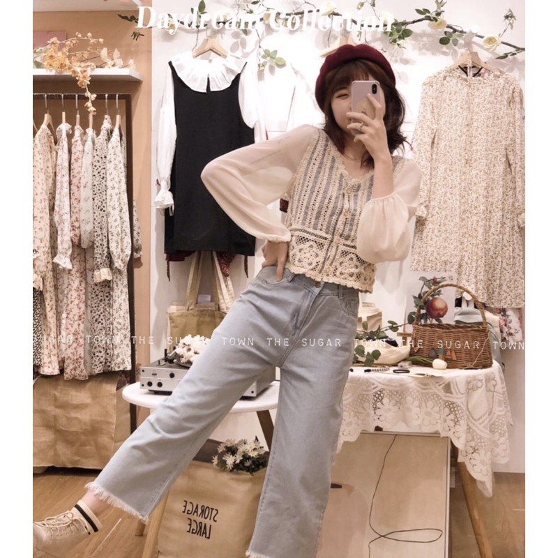 Áo len móc Jurin by Sugar Town | BigBuy360 - bigbuy360.vn