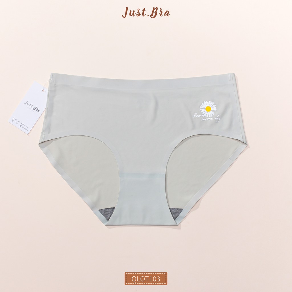 [Mã WABR2711 giảm 10% đơn 250K] Quần lót nữ Just Bra su mềm họa tiết hoa cúc QLOT103 | BigBuy360 - bigbuy360.vn