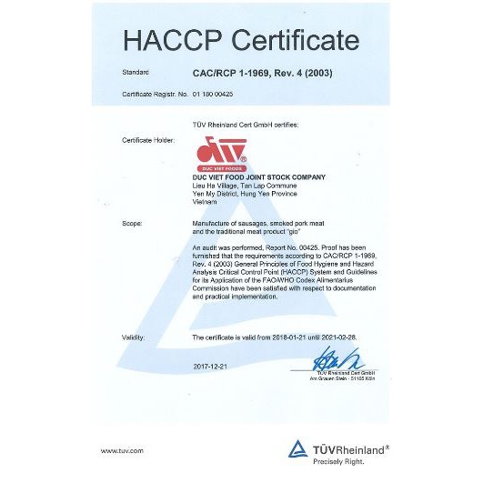 COMBO 5 gói XÚC XÍCH NUREMBE - ĐỨC VIỆT