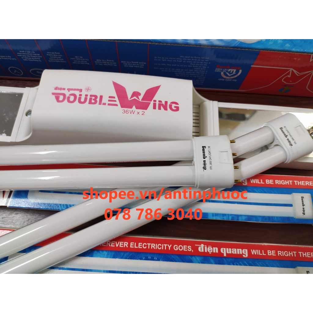 Bóng đèn FPL 36w Doublewing - Phụ tùng thay thế Bóng U 36w Điện Quang