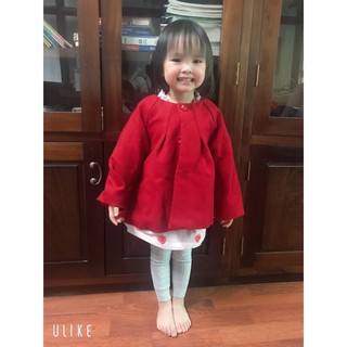 Áo dạ cho bé gái - áo dạ mùa đông cho bé 3 màu