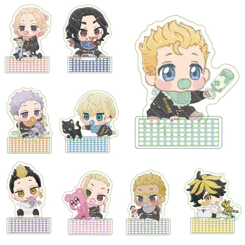 Mô Hình Nhân Vật Manjiro Ken Takemichi Hinata Atsushi Chibi Phim Anime