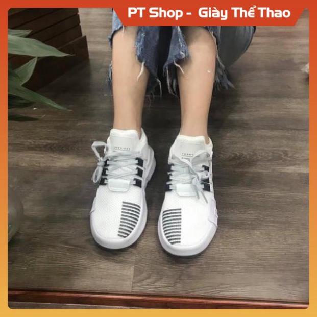 PT Shop FULL BOX Giày Sneaker Nam, Nữ EQT Đen Trắng Phản Quang Cao Cấp , Giày Sneaker