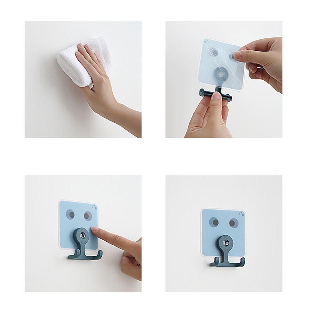 Móc Treo Đồ Gắn Tường Đa Năng Xoay 360 Độ Tiện Dụng Cho Gia Đình