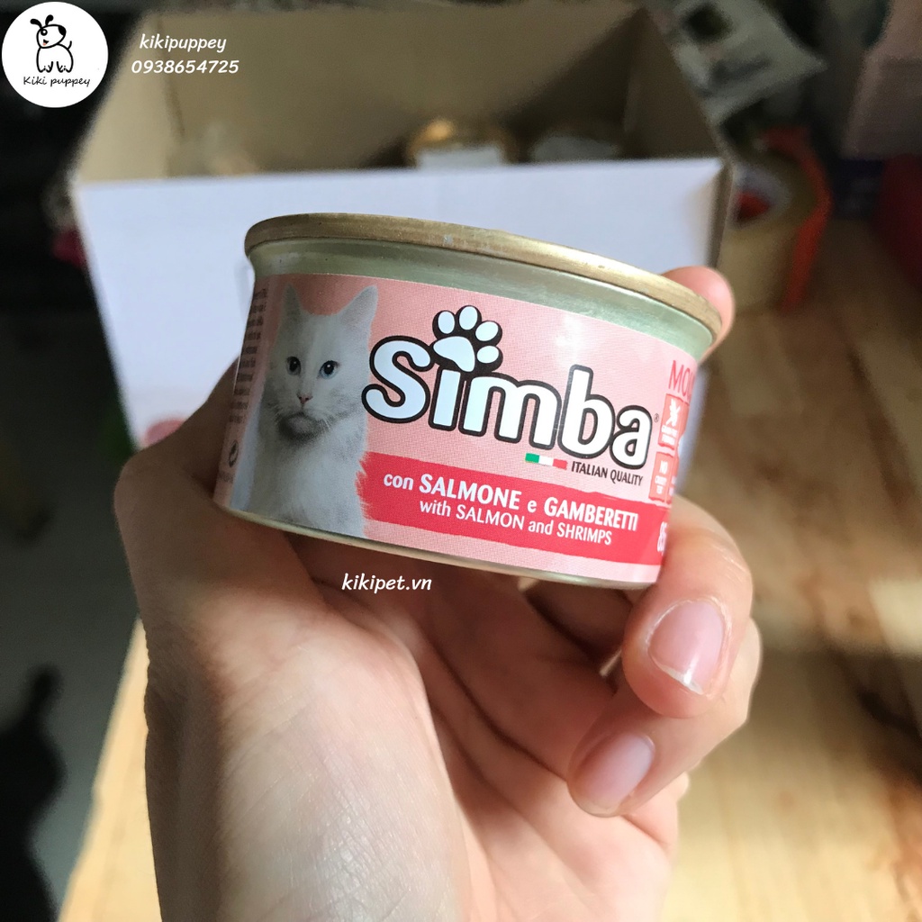 5 hộp Pate cho mèo trưởng thành Simba Pate