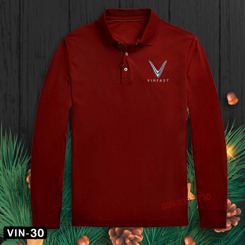 Áo polo TAY DÀI VIN - Áo Thun Thu Đông Cao cấp cotton nam nữ cao cấp, vải xịn, màu đẹp
