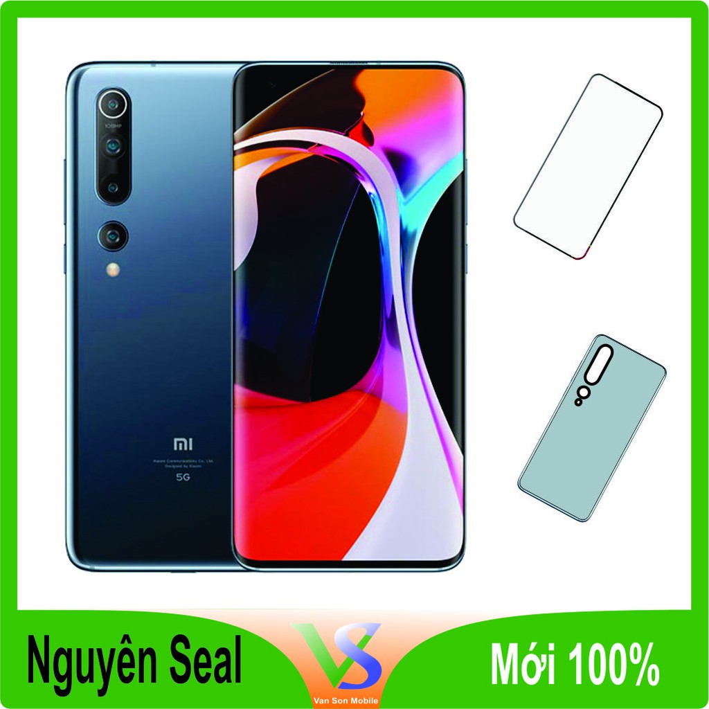 Điện thoại Xiaomi Mi 10 5G (8/128GB) + Dán PPF - Hàng nhập khẩu | BigBuy360 - bigbuy360.vn