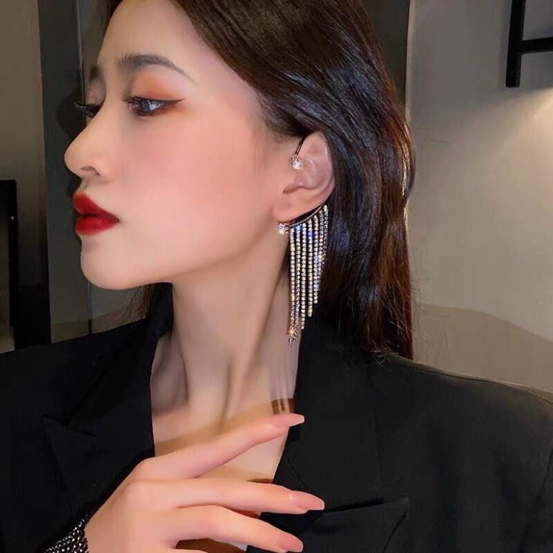 [Chỉ thanh toán với AirPay] Khuyên tai đá Quảng Châu