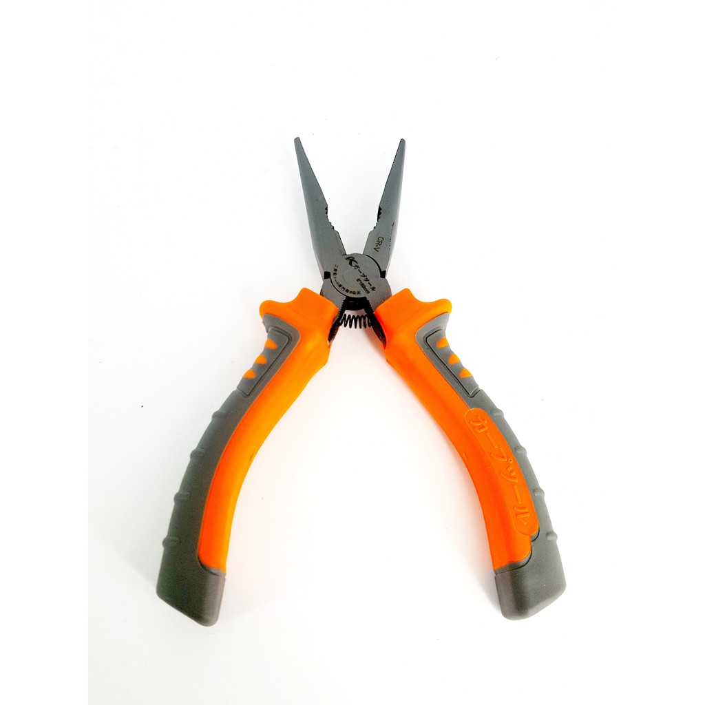 KÌM MỎ NHỌN KAPUSI 6 IN/ 160 MM XÁM- CAM CAO CẤP