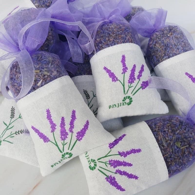 Túi thơm Lavender,  Nụ hoa lavender khô, túi thơm phòng