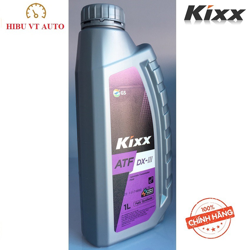 Dầu Hộp Số Tự Động Kixx ATF DX III 1 Lít được sử dụng cho hộp số tự động trong xe chở người