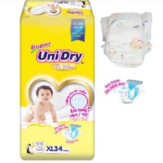( Mẫu Mới) Tã Dán Unidry S48/M42/L38/XL34