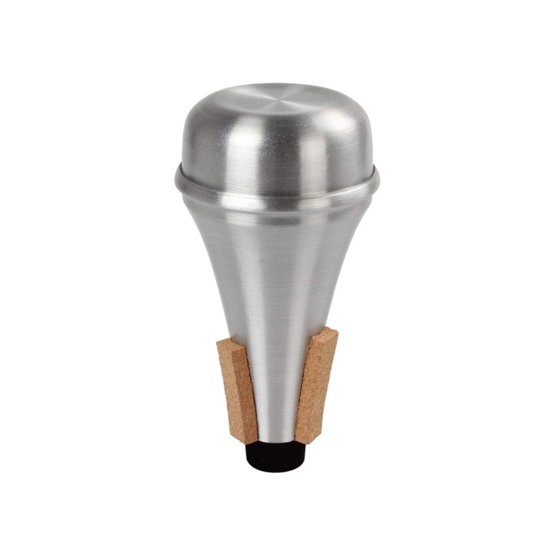 Kèn Trumpet Mini Bằng Hợp Kim Nhôm Không Ồn Màu Bạc Cho Kèn Trumpet