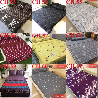 ( GIẢM MẠNH ) SÉT 4 MÓN CHĂN HÈ TRẦN BÔNG POLY TRÁI LÊ