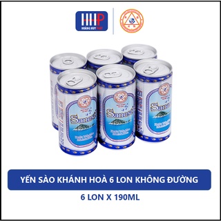 Date mới nhất - Nước Yến Sanest Khánh Hòa Lốc 6 lon kiêng x 190ml